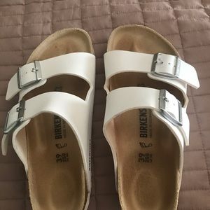 Birkenstock white sandal